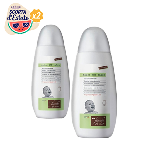 Scorta Fiocchi di Riso Talco non Talco Emulsione Fluida 120ml