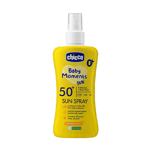 Chicco Baby Moments SUN Latte Solare Spray 150ml