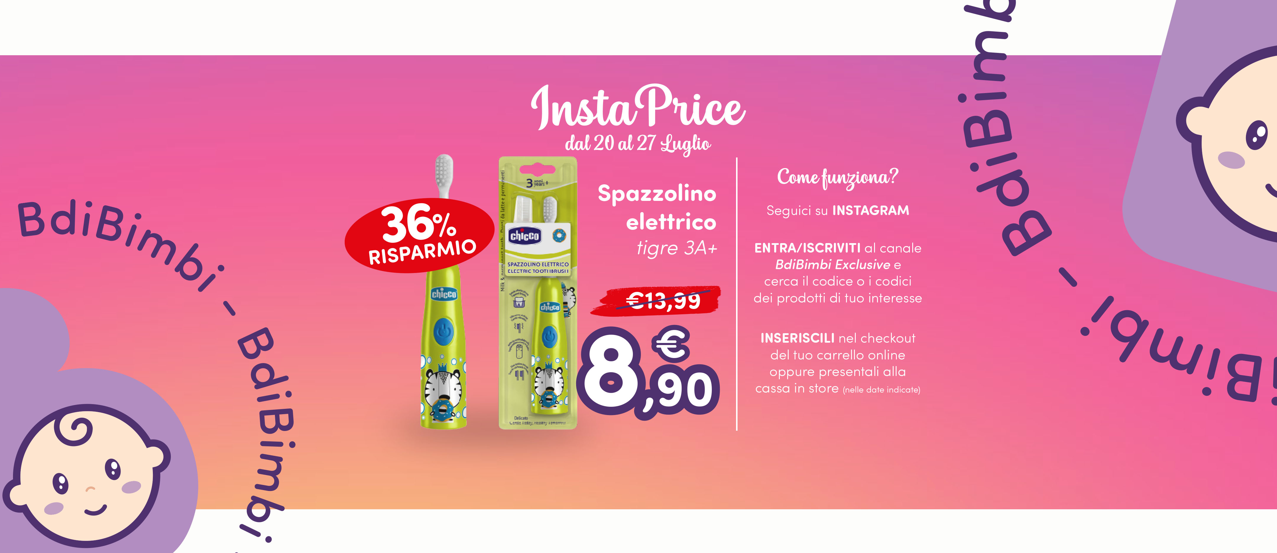 Instaprice spazzolino chicco