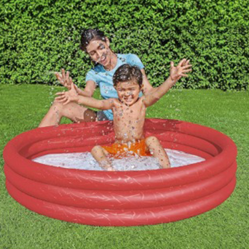 Globo Piscina gonfiabile con 3 anelli - Colore casuale