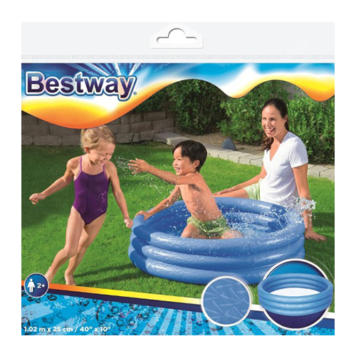 Globo Piscina gonfiabile con 3 anelli - Colore casuale