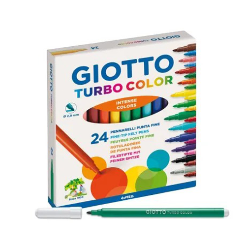 Giotto Pennarelli Turbo Color 24pz