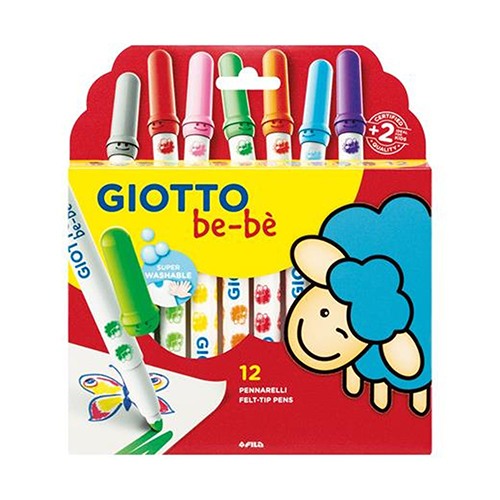 Giotto be-bè Astuccio 12 pennarelli