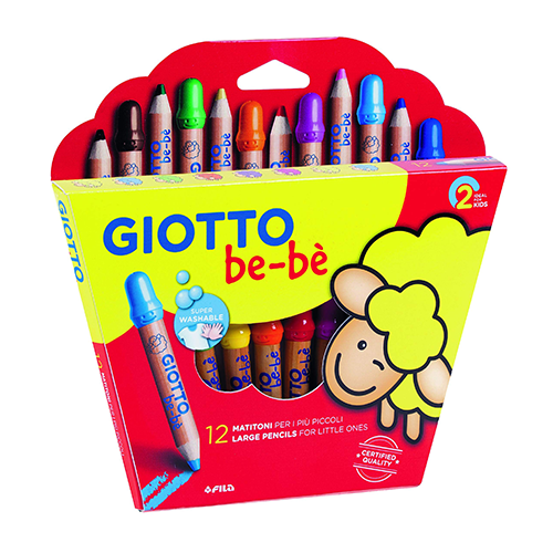 Giotto be-bè Astuccio 12 matitoni