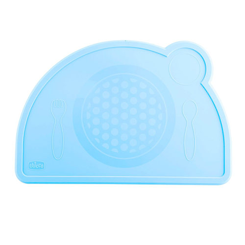 Chicco Tovaglietta in Silicone Azzurro