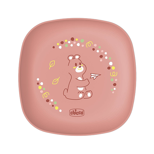 Chicco Ciotola e Piatto Piano 12+mesi Rosa