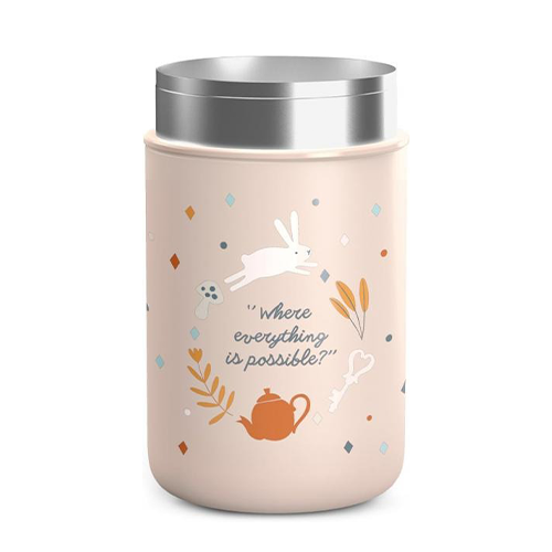 Suavinex Portapappa Wonderland 350 ml Rosa