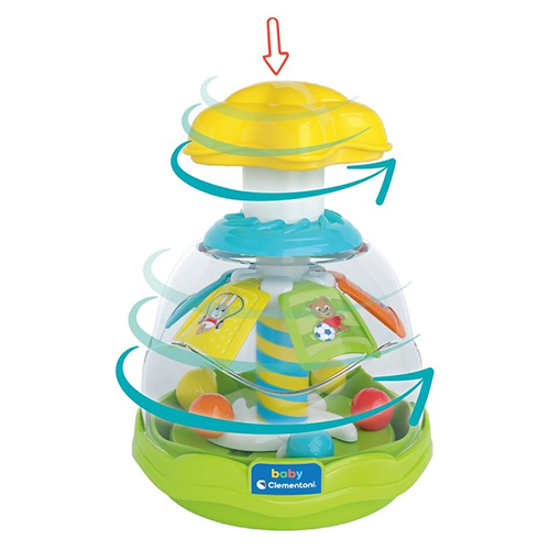 Baby Clementoni Trottola Happy Friends