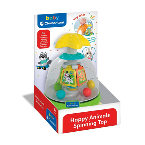 Baby Clementoni Trottola Happy Friends