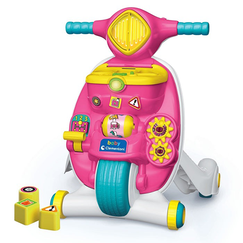 Baby Clementoni Valentina Scooterina Primi Passi 2 in 1