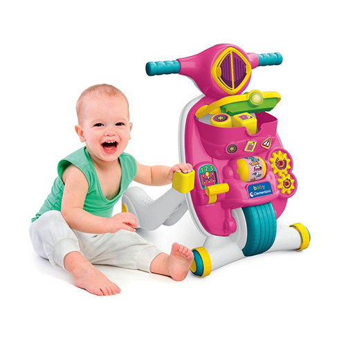 Baby Clementoni Valentina Scooterina Primi Passi 2 in 1