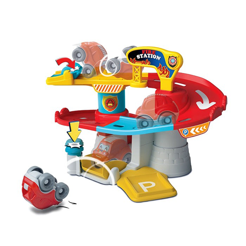 Baby Clementoni Tumbling Cars Fire Station