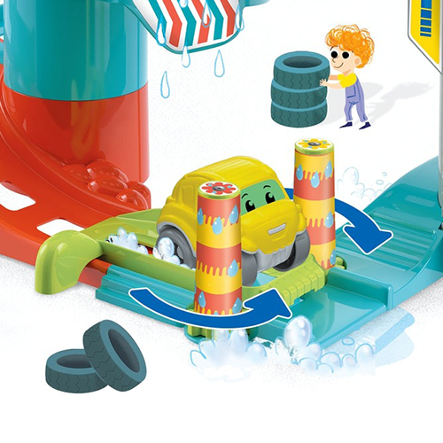Baby Clementoni Tumbling Cars Fire Station