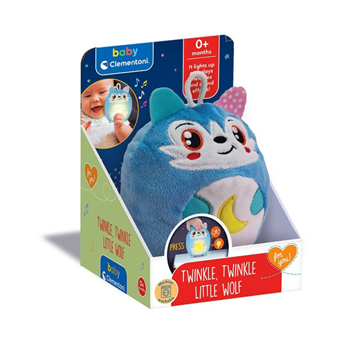 Baby Clementoni Twinkle Twinkle - Little Wolf
