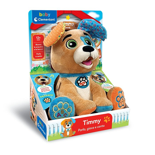 Baby Clementoni Timmy Parla, gioca e canta