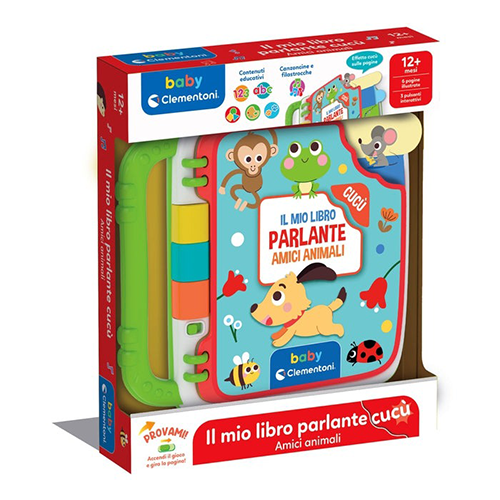 Baby Clementoni Il mio libro parlante cucù Amici animali