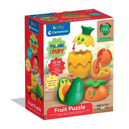Baby Clementoni Think & Play Fruit Puzzle