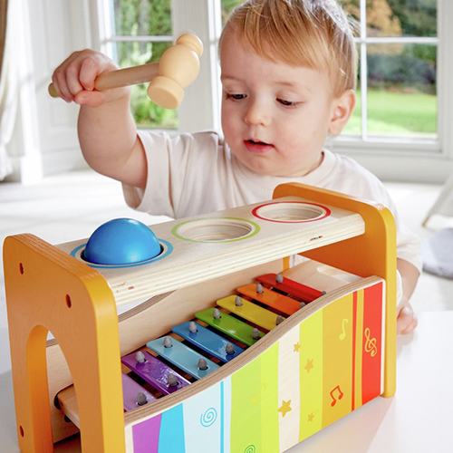 Hape Banco delle Palline e Xilofono