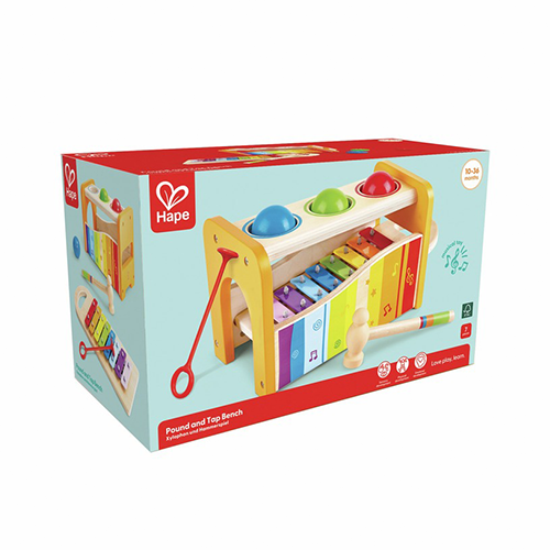 Hape Banco delle Palline e Xilofono
