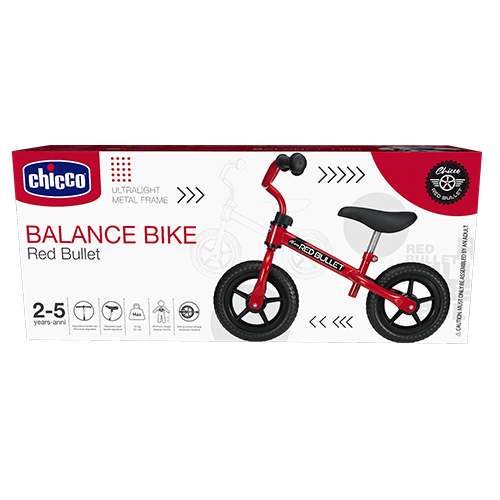 Chicco Balace Bike Red Bullet