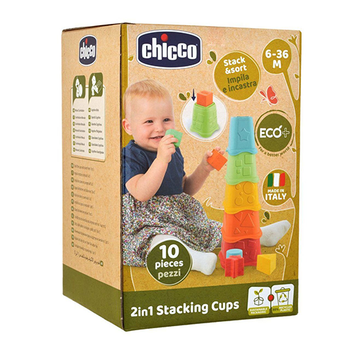 Chicco Tazze Impilabili 2in1 ECO+