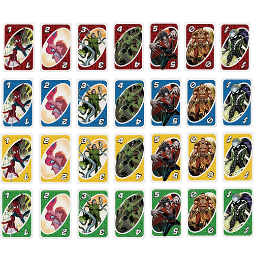 Mattel Games Carte UNO Spiderman