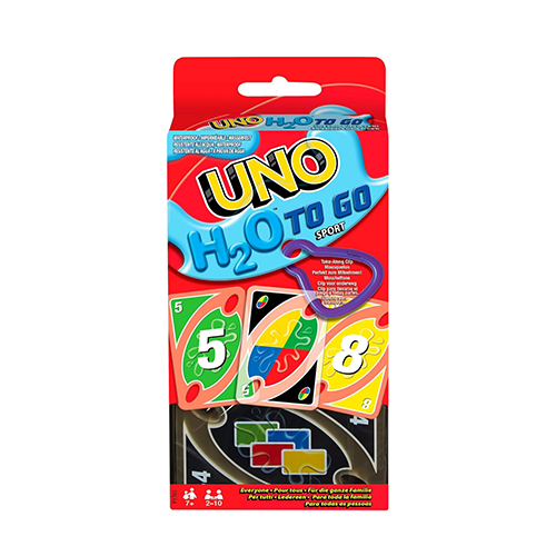 Mattel Games Carte UNO H2O (Impermeabili)