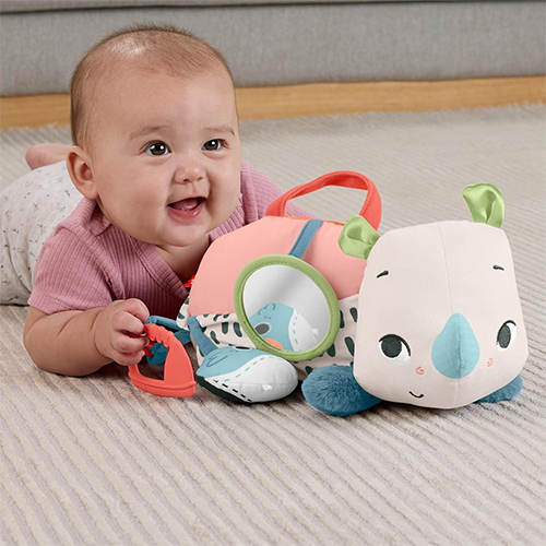 Fisher-Price Baby Rino Giochi sul Pancino