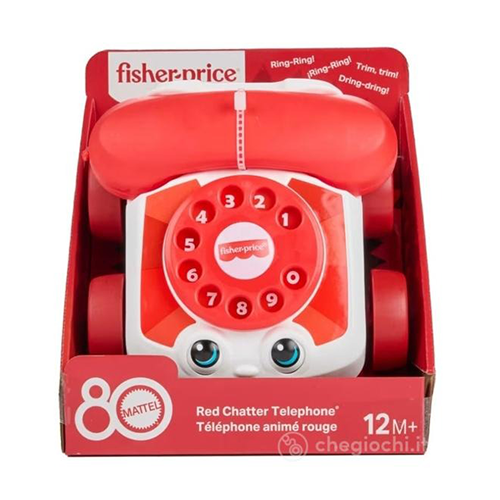 Fisher-Price Il Telefono Chiacchierone Rosso