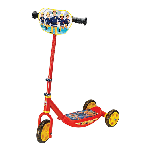 Smoby Monopattino a 3 Ruote Pompiere Sam