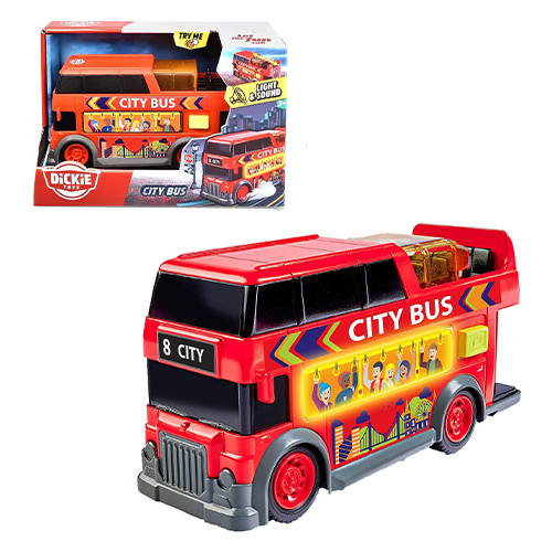 Dickie City Heroes Bus 15cm Dickie City Heroes Bus 15cm