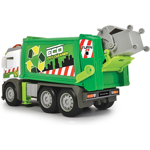 Dickie City Mercedes Actros Action Truck Camion Rifiuti 26cm