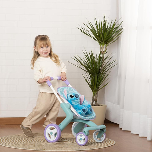 Smoby Stitch Passeggino e Peluche