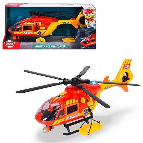 Dickie Toys Elicottero Ambulanza Airbus 36cm