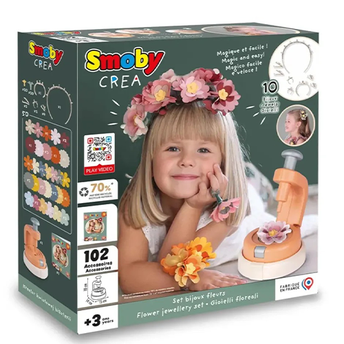 Smoby Set di Gioielli Floreali