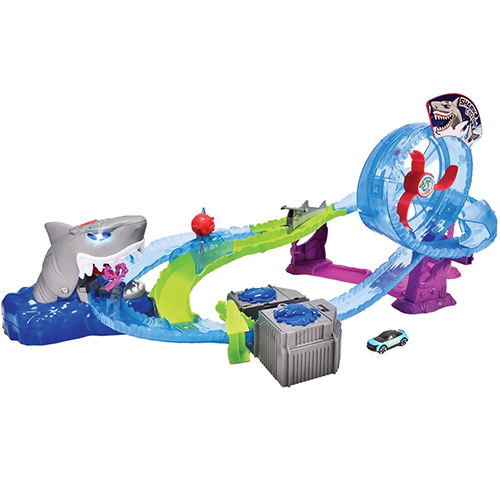Dickie Toys Pista da Corsa per Auto White Shark Dickie Toys Pista da Corsa per Auto White Shark