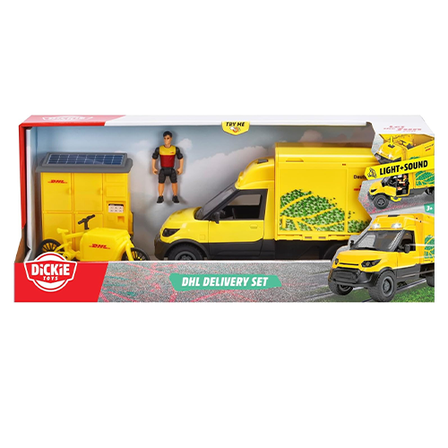 Dickie Toys DHL Delivery Set 25cm
