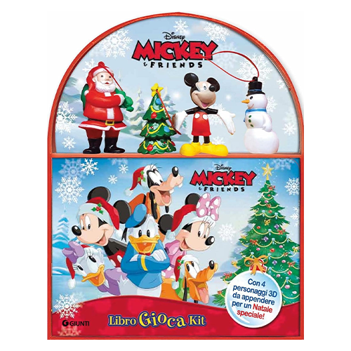 Giunti Libro Giocakit Natale Disney Mickey&Friends Giunti Libro Giocakit Natale Disney Mickey&Friends