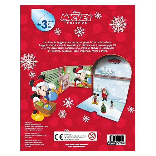 Giunti Libro Giocakit Natale Disney Mickey&Friends
