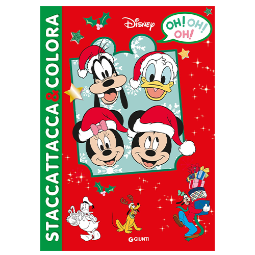 Giunti Libro Staccattacca&colora Natale Oh! Oh! Oh! Giunti Libro Staccattacca&colora Natale Oh! Oh! Oh!