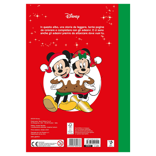 Giunti Libro Staccattacca&colora Natale Oh! Oh! Oh!