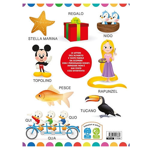 Giunti Libro Disney Baby Il Mio Alfabeto