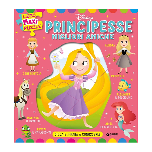 Giunti Libro Maxi Puzzle Disney Principesse Migliori Amiche Giunti Libro Maxi Puzzle Disney Principesse Migliori Amiche