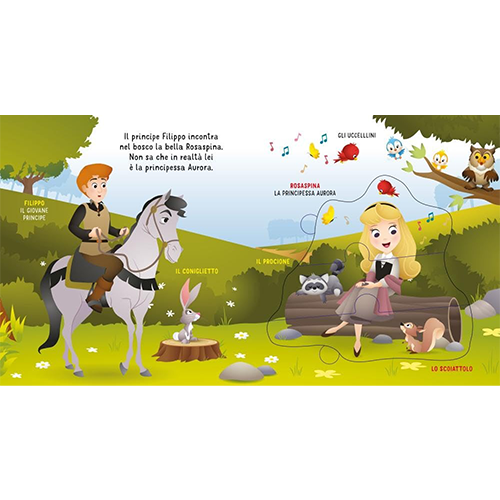 Giunti Libro Maxi Puzzle Disney Principesse Migliori Amiche