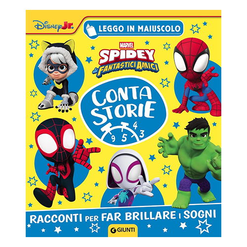 Giunti Libro Spidey Contastorie Racconti per Far Brillare i Sogni Giunti Libro Spidey Contastorie Racconti per Far Brillare i Sogni
