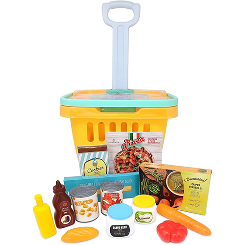 Maisonelle Carrello Spesa e Cestino 2in1 Maisonelle Carrello Spesa e Cestino 2in1