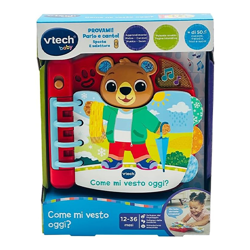 Vtech Libro Interattivo Come Mi Vesto Oggi?
