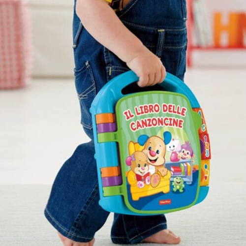 Fisher Price Libro Delle Canzoncine Ridi & Impara