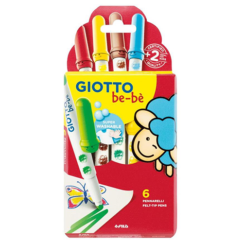 Giotto be-bè Pennarelli 6pz Giotto be-bè Pennarelli 6pz