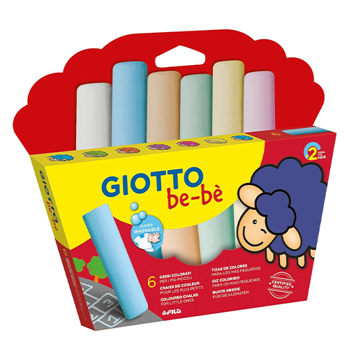 Giotto be-bè Astuccio Supergessi 6pz Giotto be-bè Astuccio Supergessi 6pz